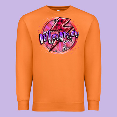 Mama Valentine Premium Sweatshirt Designed By Racoondesign