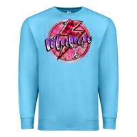 Ocean Blue mama valentine Premium Sweatshirt - RacoonDesign