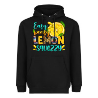 Black easy peasy lemon squezzy Heavyweight Hoodie - Zillion Design Studio