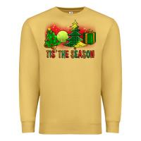 Tis The Season Christmas With Tennis Ball And Tree Cookie Premium Sweatshirt | Teevron