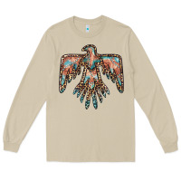 Mushroom thunderbird leopard leather Long Sleeve Tee - BarkalooDesign