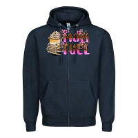 Navy mom fuel Zipper Hoodie - Zillion Design Studio