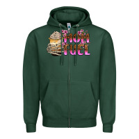 Sports Green mom fuel Zipper Hoodie - Zillion Design Studio