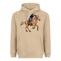 Mushroom horse body with cowgirl Heavyweight Hoodie - RanaPortraitStore