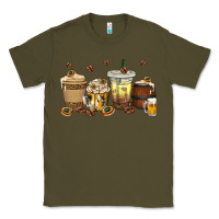 Army Green beer coffee cups Classic Tee - texasbilliewilder