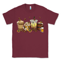 Burgundy beer coffee cups Classic Tee - texasbilliewilder