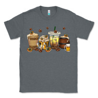 Charcoal Heather beer coffee cups Classic Tee - texasbilliewilder