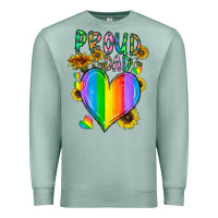 Seafoam proud dad love Premium Sweatshirt - CowhideDigitalArt