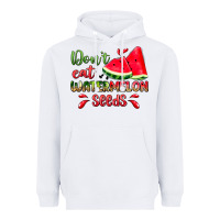 White don't eat watermelon seeds Heavyweight Hoodie - Zillion Design Studio