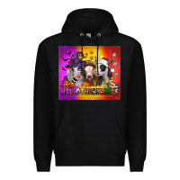Black hallothanksmas heifers Premium Hoodie - Jasminsmagicworld