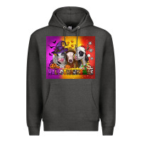 Charcoal Heather hallothanksmas heifers Premium Hoodie - Jasminsmagicworld