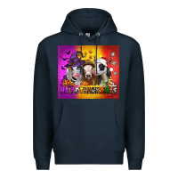 Navy hallothanksmas heifers Premium Hoodie - Jasminsmagicworld