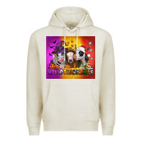 Oatmeal Heather hallothanksmas heifers Premium Hoodie - Jasminsmagicworld
