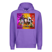 Purple hallothanksmas heifers Premium Hoodie - Jasminsmagicworld