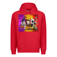 Red hallothanksmas heifers Premium Hoodie - Jasminsmagicworld