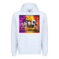 White hallothanksmas heifers Premium Hoodie - Jasminsmagicworld