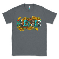 Charcoal Heather blessed Classic Tee - texasbilliewilder
