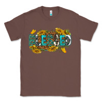 Chestnut blessed Classic Tee - texasbilliewilder