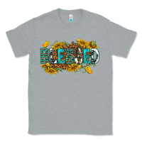 Heather Grey blessed Classic Tee - texasbilliewilder