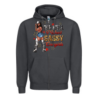 Smoke the heel i wont sassy cowgirls Zipper Hoodie - texasbilliewilder