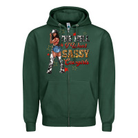 Sports Green the heel i wont sassy cowgirls Zipper Hoodie - texasbilliewilder
