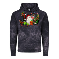 Cloud Black joy with volleyball and santa's hat Vintage Hoodie - AdoDesignShop
