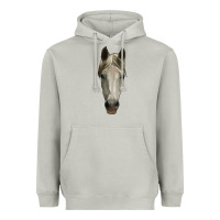 Moon Dust horse head Heavyweight Hoodie - RanaPortraitStore