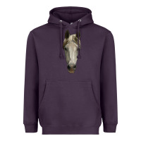 Plum horse head Heavyweight Hoodie - RanaPortraitStore