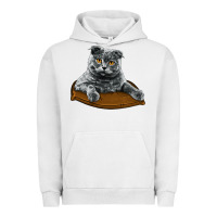 Pigment Lunar Rock Scottish Fold Urban Hoodie - LillyAllenDesigns