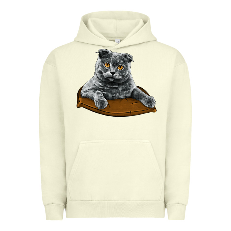 Scottish Fold Urban Hoodie by LillyAllenDesigns | Teevron