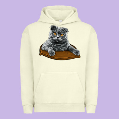 Scottish Fold Urban Hoodie Designed By Lillyallendesigns