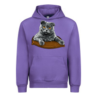 Tulip Scottish Fold Urban Hoodie - LillyAllenDesigns