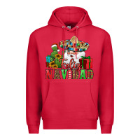 Cardinal feliz navidad Spanish Christmas Premium Hoodie - Jasminsmagicworld