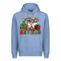 Colony Blue feliz navidad Spanish Christmas Premium Hoodie - Jasminsmagicworld