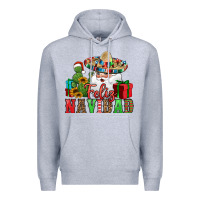 Heather Grey feliz navidad Spanish Christmas Premium Hoodie - Jasminsmagicworld