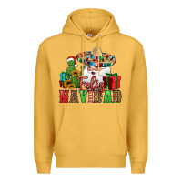 Mustard feliz navidad Spanish Christmas Premium Hoodie - Jasminsmagicworld