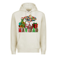 Oatmeal Heather feliz navidad Spanish Christmas Premium Hoodie - Jasminsmagicworld