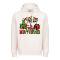 Pale Pink feliz navidad Spanish Christmas Premium Hoodie - Jasminsmagicworld