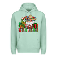 Seafoam feliz navidad Spanish Christmas Premium Hoodie - Jasminsmagicworld
