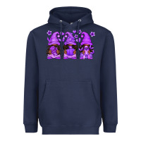 Navy Domestic Violence Warrior Afro Gnomes Heavyweight Hoodie - texasbilliewilder