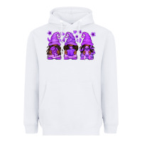 White Domestic Violence Warrior Afro Gnomes Heavyweight Hoodie - texasbilliewilder