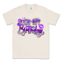 Natural purple its my birthday Classic Tee - Zillion Design Studio