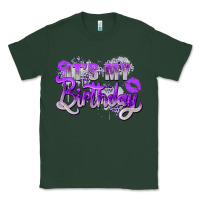 Sports Green purple its my birthday Classic Tee - Zillion Design Studio