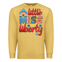 Antique Gold little miss liberty Premium Sweatshirt - HRA Design Shop
