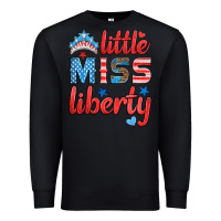 Black little miss liberty Premium Sweatshirt - HRA Design Shop