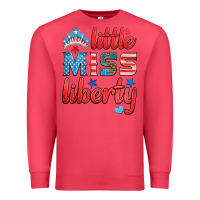 Cardinal little miss liberty Premium Sweatshirt - HRA Design Shop