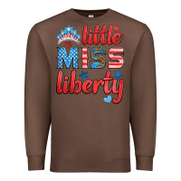 Chestnut little miss liberty Premium Sweatshirt - HRA Design Shop