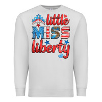 Dove Grey little miss liberty Premium Sweatshirt - HRA Design Shop