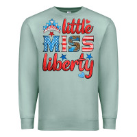 Seafoam little miss liberty Premium Sweatshirt - HRA Design Shop
