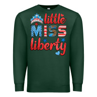 Sports Green little miss liberty Premium Sweatshirt - HRA Design Shop